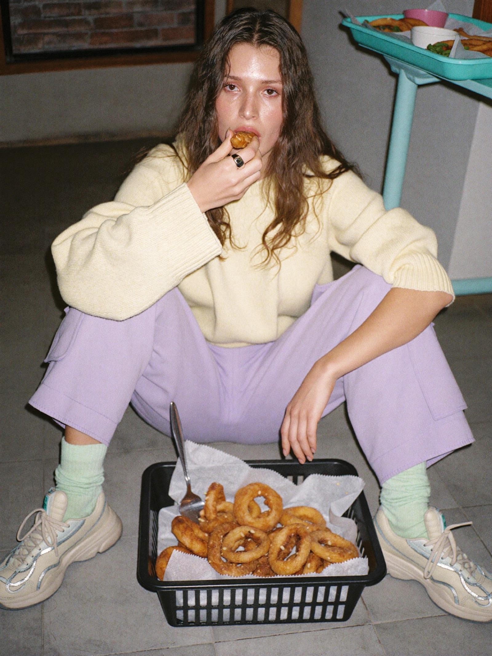 Lifestyle direction: model framing to sell context, not just product