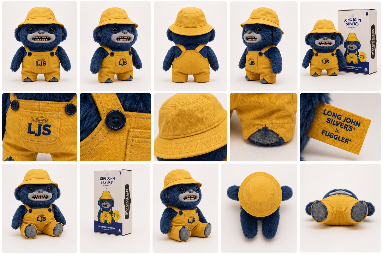 Full product photography: every angle, the packaging, and the details that sell it as real.